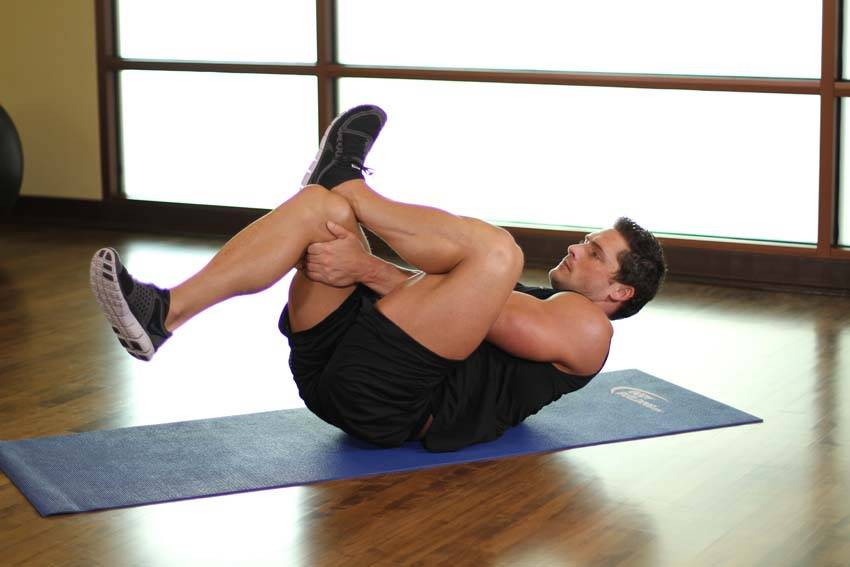 Ankle On The Knee variant 2