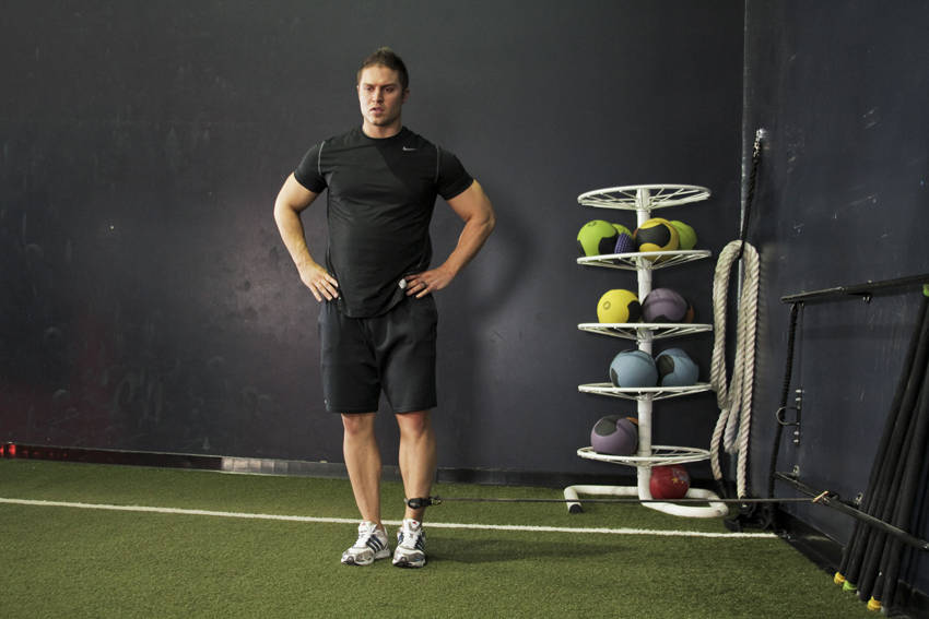 Band Hip Adductions variant 2