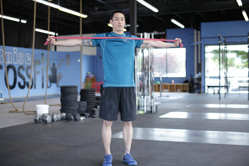 Band Pull Apart variant 2