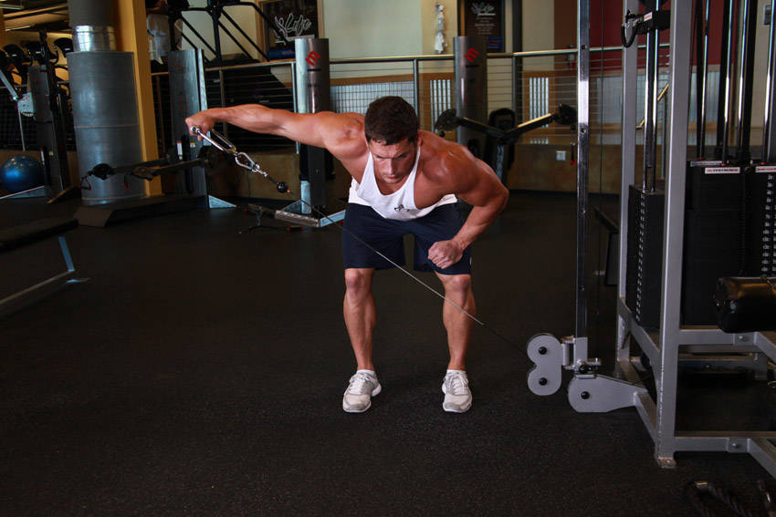 Bent Over Low-Pulley Side Lateral variant 2