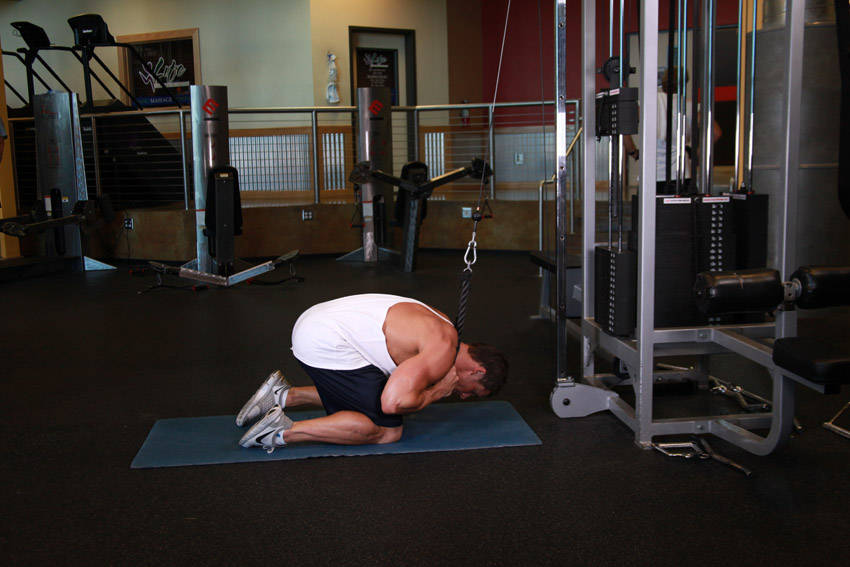 Cable Crunch variant 2