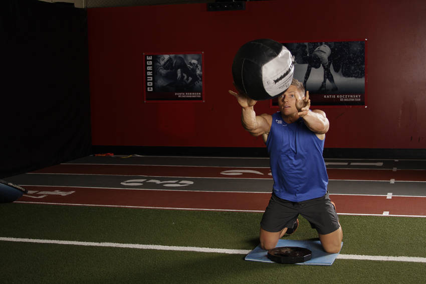 Chest Push (single response) variant 2