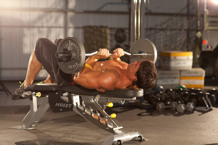 Close-Grip EZ-Bar Press variant 2