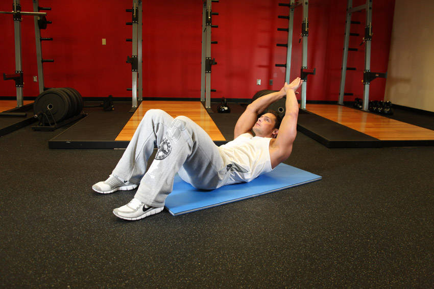 Crunch - Hands Overhead variant 2