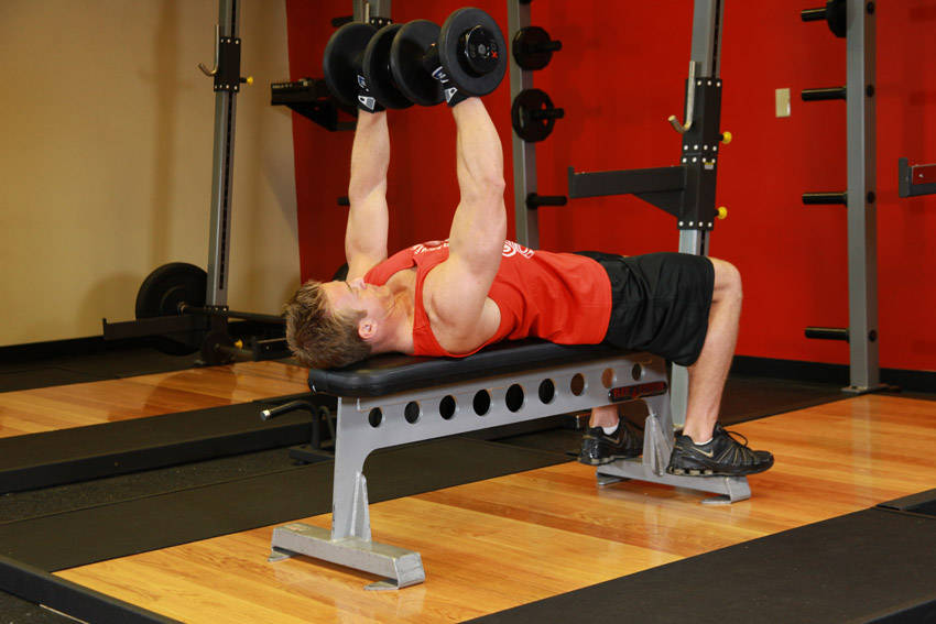 Dumbbell Bench Press variant 2