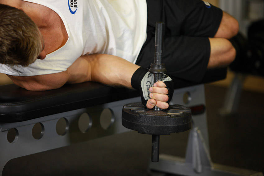 Dumbbell Lying Pronation
