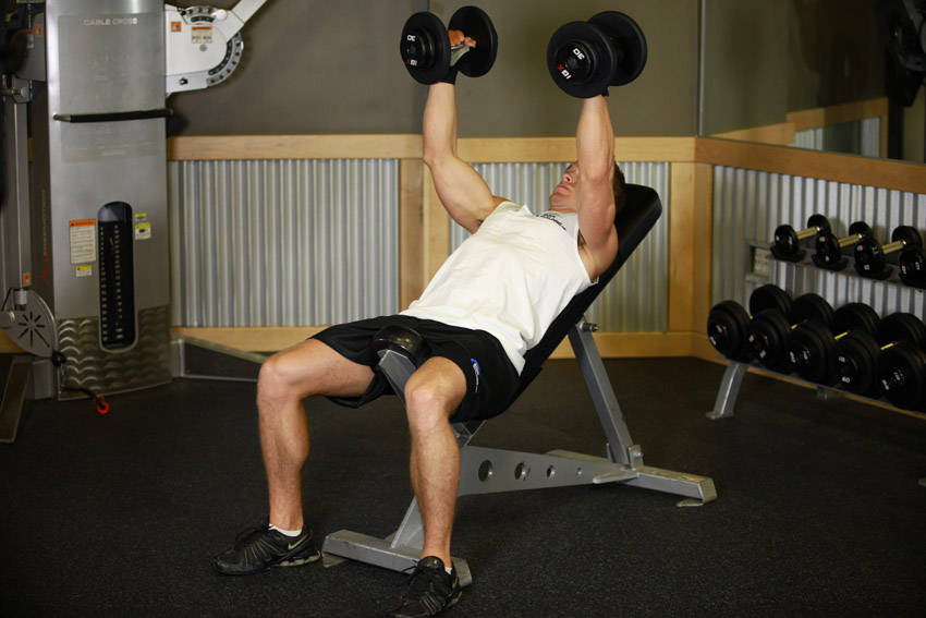 Incline Dumbbell Bench With Palms Facing In