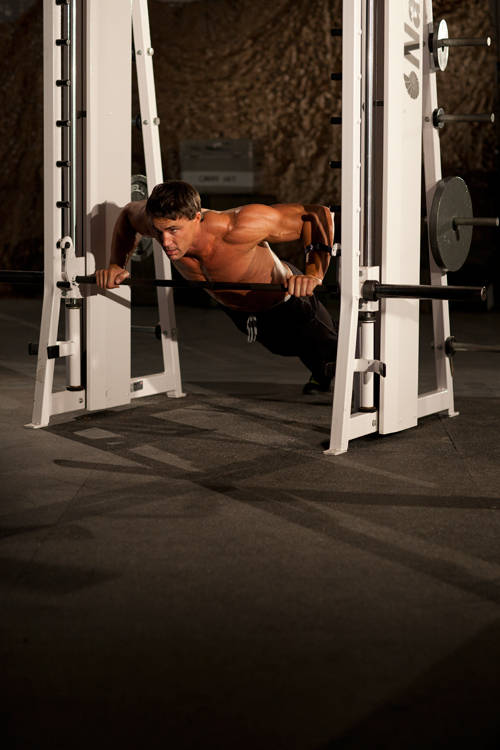 Incline Push-Up Wide
