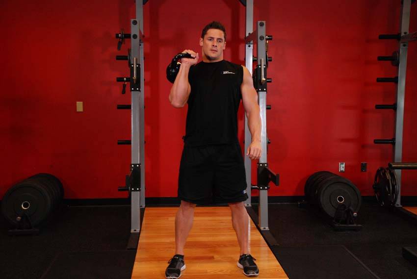 Kettlebell Dead Clean variant 2
