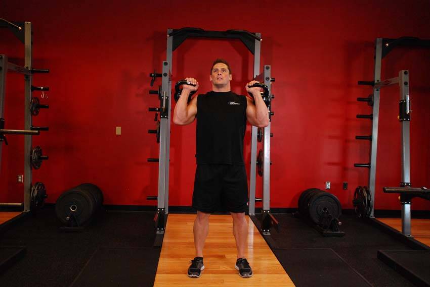 Kettlebell Seesaw Press