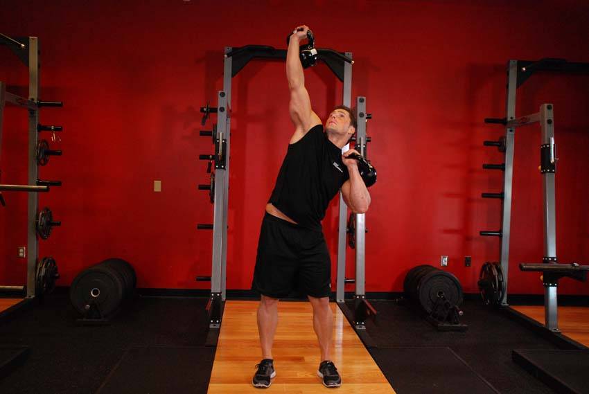 Kettlebell Seesaw Press variant 2