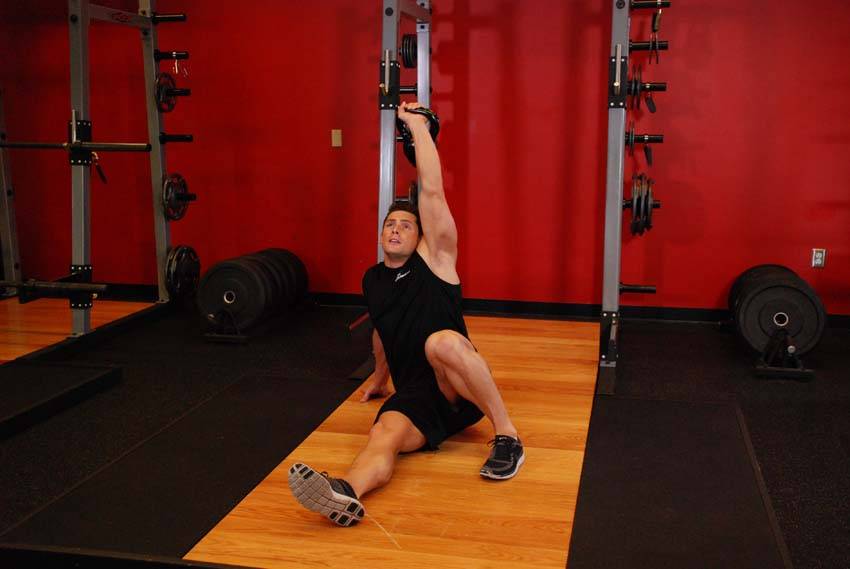 Kettlebell Turkish Get-Up (Squat style) variant 2