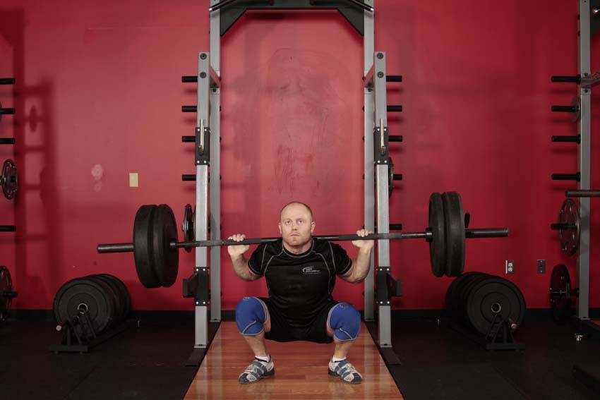 Olympic Squat variant 2
