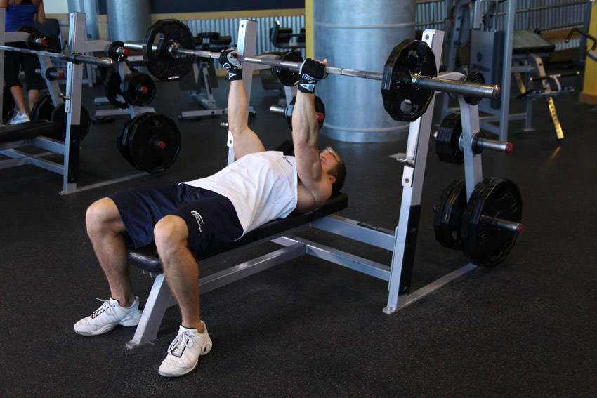 Reverse Triceps Bench Press variant 2