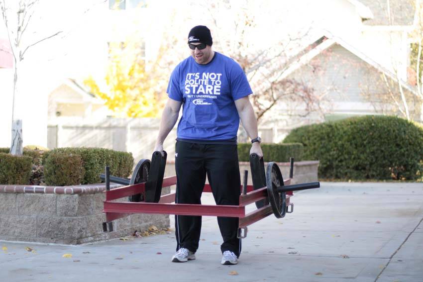 Rickshaw Deadlift variant 2