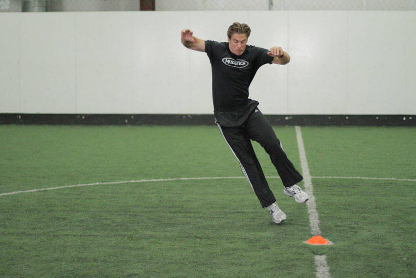 Side Standing Long Jump variant 2