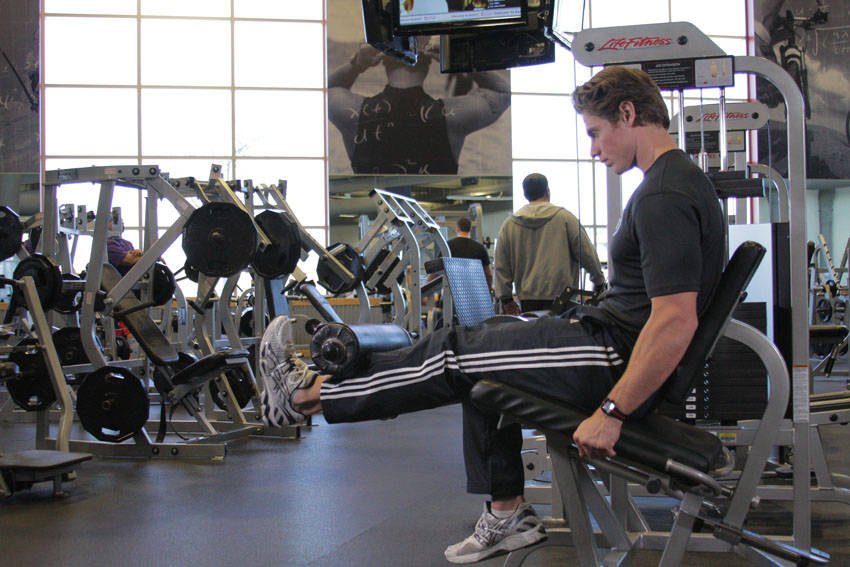 Single-Leg Leg Extension variant 2