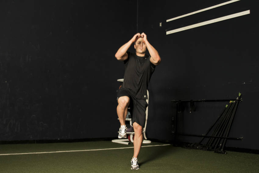 Single Leg Butt Kick variant 2