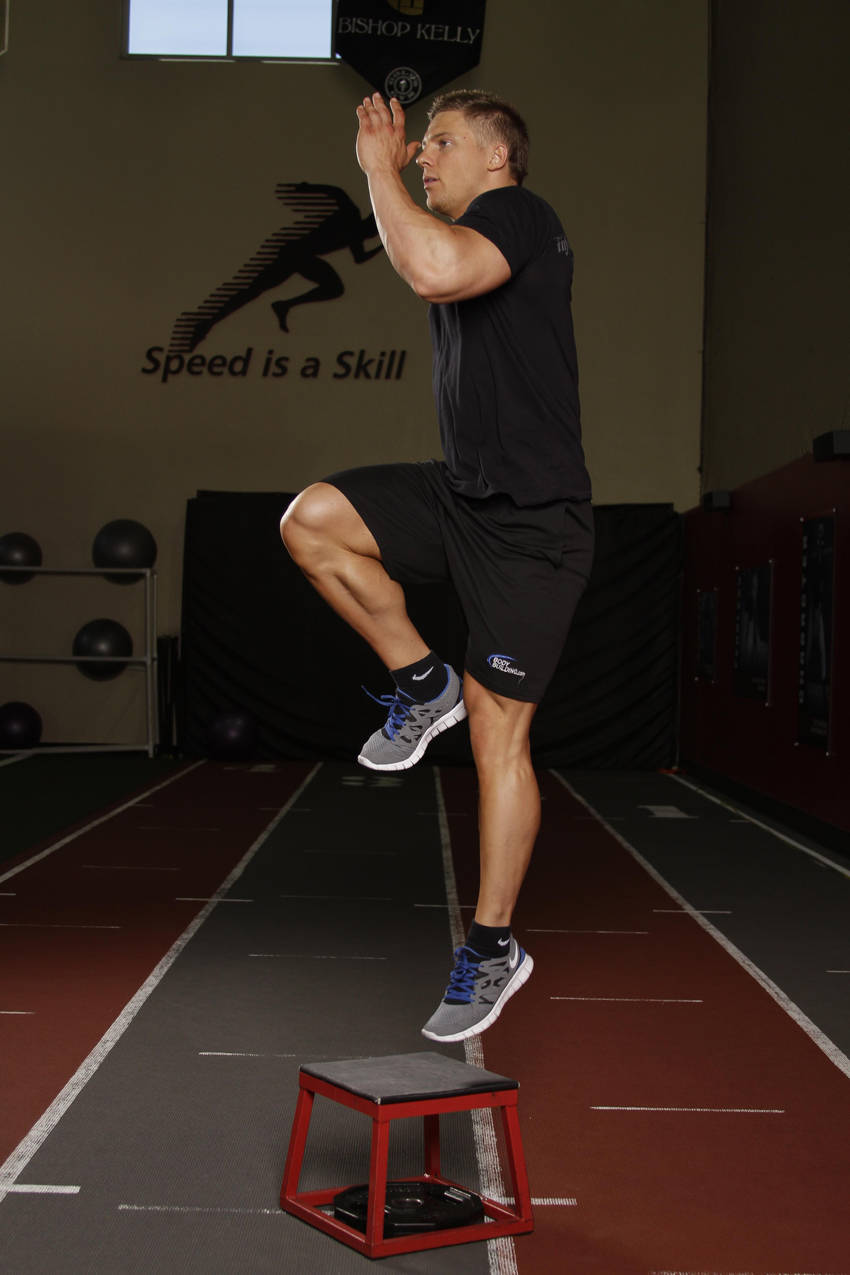 Single Leg Push-off variant 2