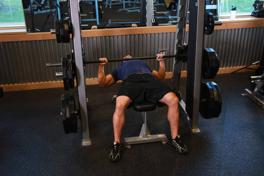 Smith Machine Bench Press