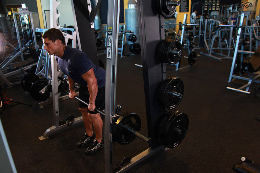 Smith Machine Bent Over Row