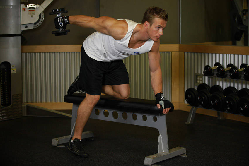 Tricep Dumbbell Kickback
