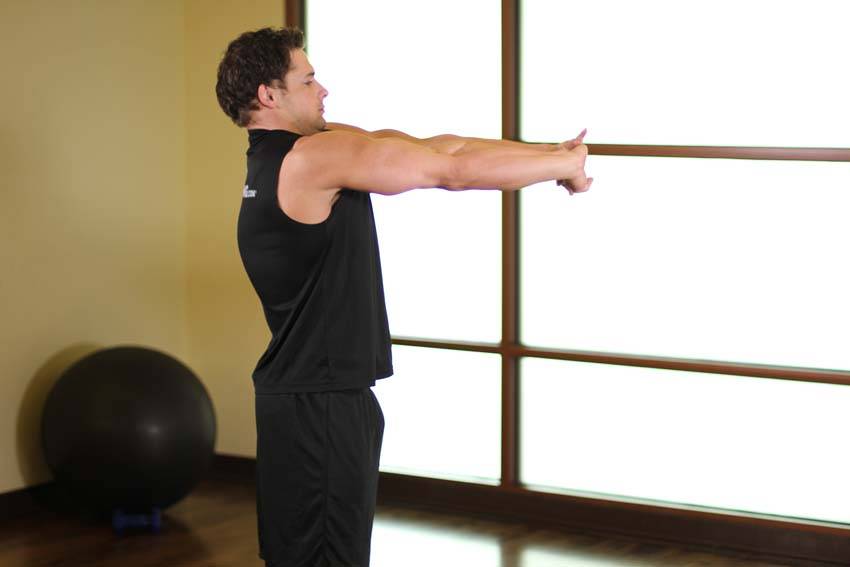 Upper Back Stretch variant 2