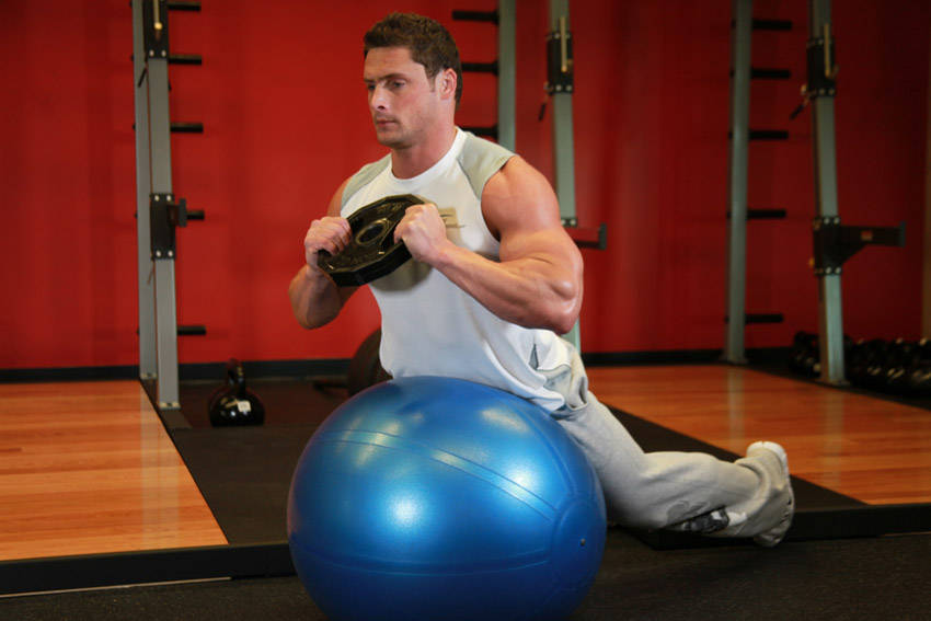Weighted Ball Hyperextension variant 2